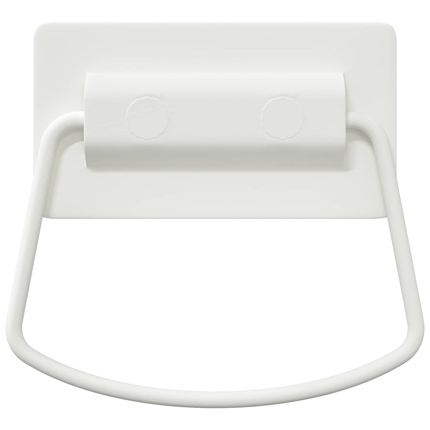 Úchyty Na Skříň 2 Pcs Bílá 85 X 45 Mm Kov