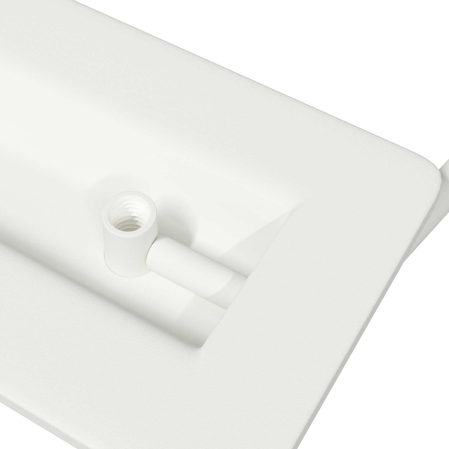 Úchyty Na Skříň 12 Pcs Bílá 85 X 45 Mm Kov