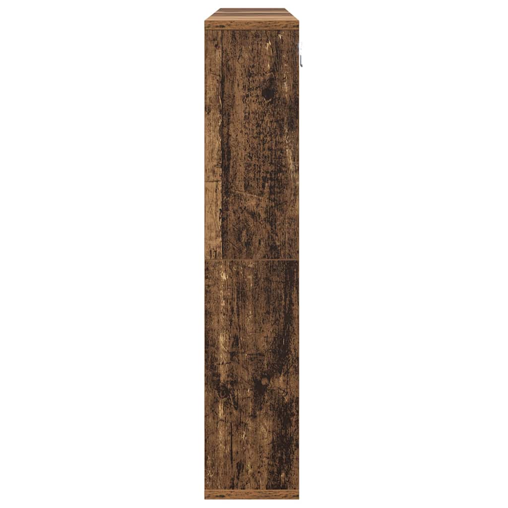 Zrcadlová Skříň Staré Dřevo 91 X 15 X 76,5 Cm Kompozitní Dřevo