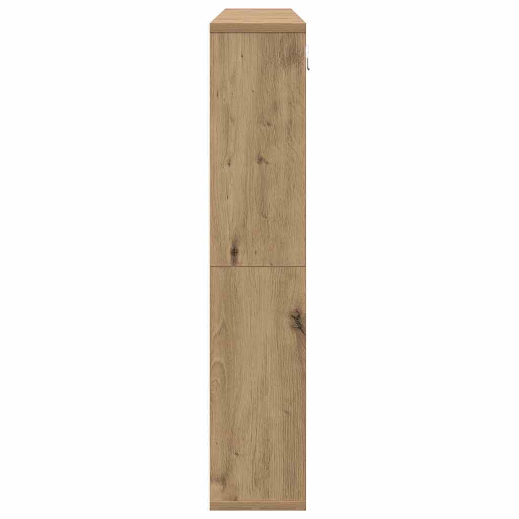 Zrcadlová Skříň Artisanový Dub 91 X 15 X 76,5 Cm
