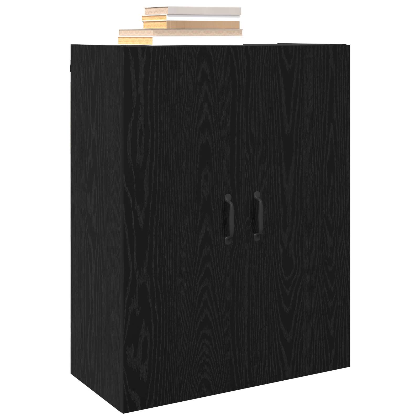 Nástěnná Skříňka Černý Dub 69,5 X 34 X 90 Cm Kompozitní Dřevo