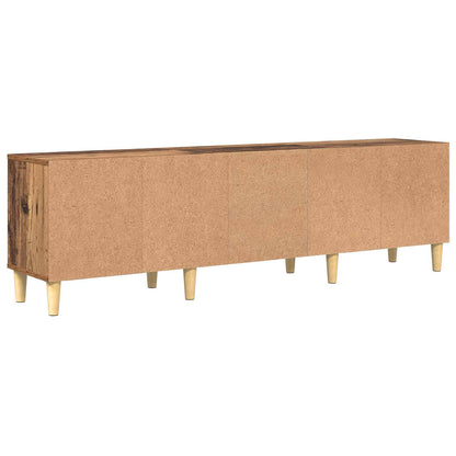 Televizní Skříň 150 X 30 X 45 Cm Staré Dřevo Kompozitní Dřevo