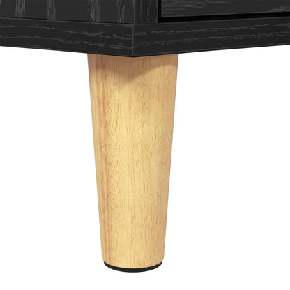 Televizní Skříň 150 X 30 X 45 Cm Černý Dub Kompozitní Dřevo