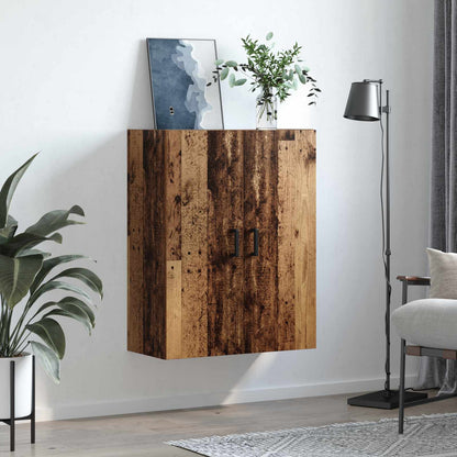 Nástěnná Skříňka Staré Dřevo 69,5 X 34 X 90 Cm Kompozitní Dřevo