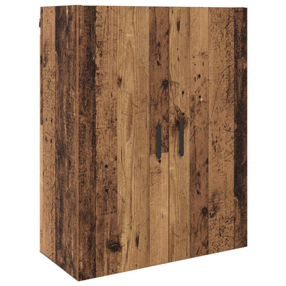 Nástěnná Skříňka Staré Dřevo 69,5 X 34 X 90 Cm Kompozitní Dřevo