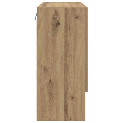 Nástěnná Skříň 60 X 31 X 70 Cm Kompozitní Dřevo Artisanový Dub