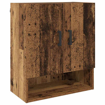 Nástěnná Skříňka 60 X 31 X 70 Cm Kompozitní Dřevo Staré Dřevo