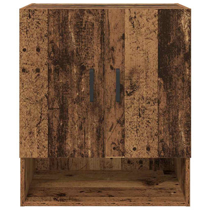 Nástěnná Skříňka 60 X 31 X 70 Cm Kompozitní Dřevo Staré Dřevo