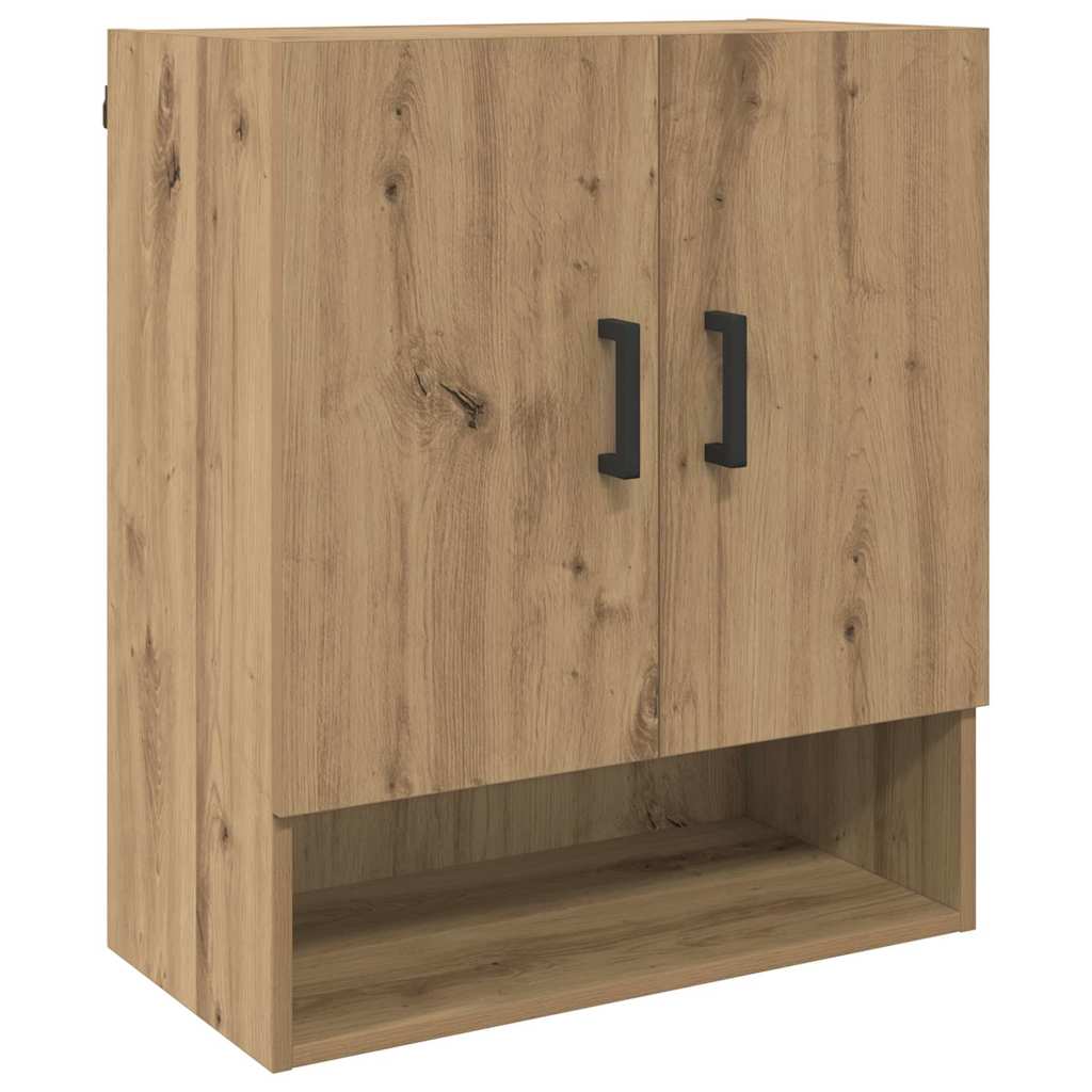 Nástěnná Skříňka 60 X 31 X 70 Cm Kompozitní Dřevo Dub Artisan