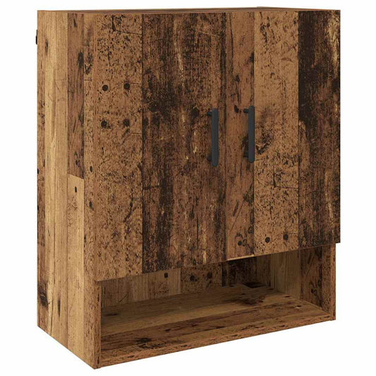 Nástěnná Skříň 60 X 31 X 70 Cm Kompozitní Dřevo Staré Dřevo