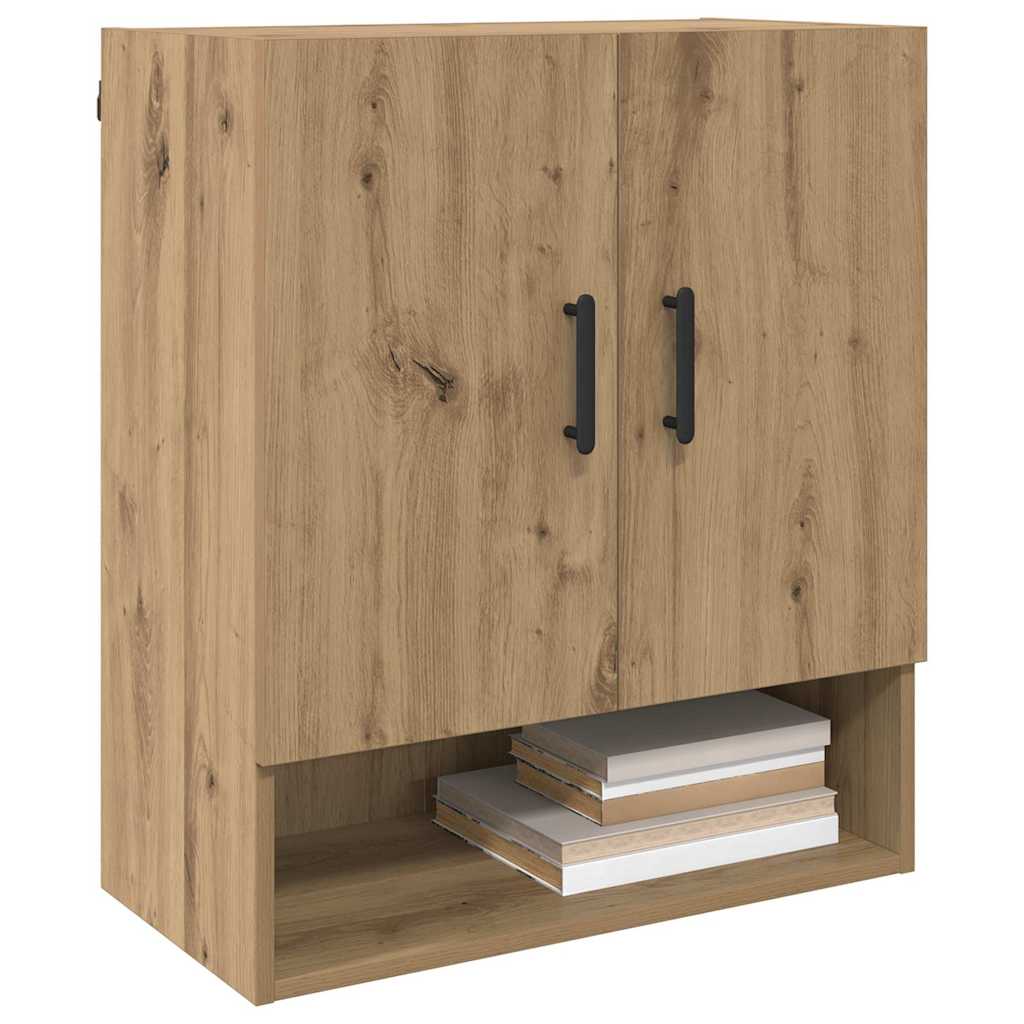 Nástěnná Skříň 60 X 31 X 70 Cm Kompozitní Dřevo Artisanový Dub