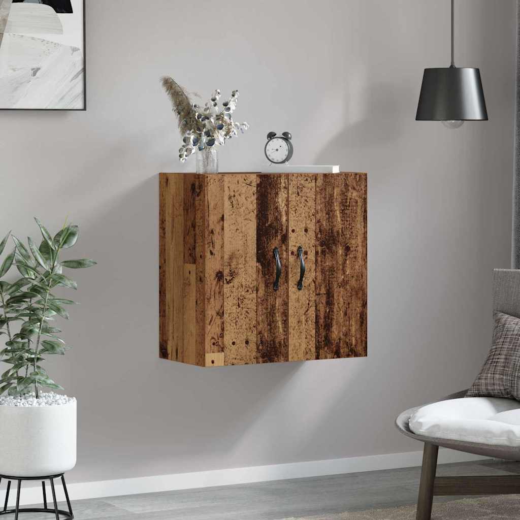 Nástěnná Skříň 60 X 31 X 60 Cm Kompozitní Dřevo Staré Dřevo
