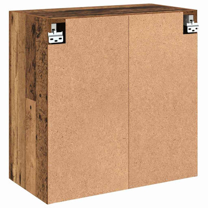 Nástěnná Skříň 60 X 31 X 60 Cm Kompozitní Dřevo Staré Dřevo