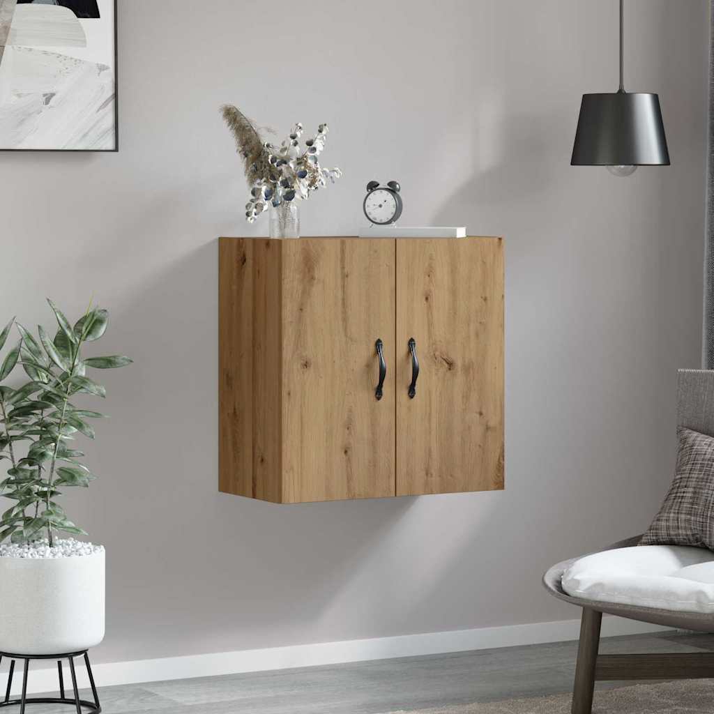 Nástěnná Skříň 60 X 31 X 60 Cm Kompozitní Dřevo Artisanový Dub