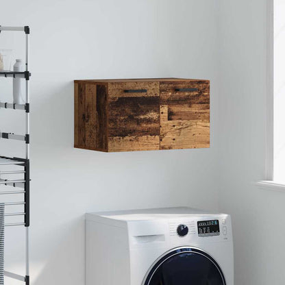 Nástěnná Skříň 60 X 36,5 X 35 Cm Kompozitní Dřevo Staré Dřevo