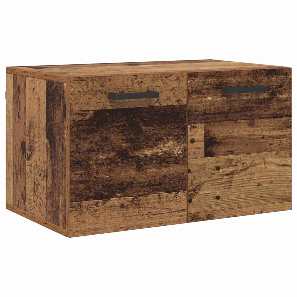 Nástěnná Skříň 60 X 36,5 X 35 Cm Kompozitní Dřevo Staré Dřevo