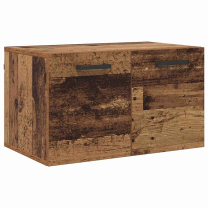 Nástěnná Skříň 60 X 36,5 X 35 Cm Kompozitní Dřevo Staré Dřevo