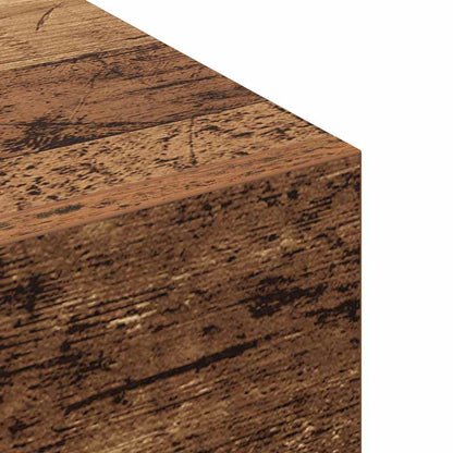 Nástěnná Skříň 100 X 36,5 X 35 Cm Kompozitní Dřevo Staré Dřevo