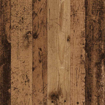 Nástěnná Skříň 100 X 36,5 X 35 Cm Kompozitní Dřevo Staré Dřevo