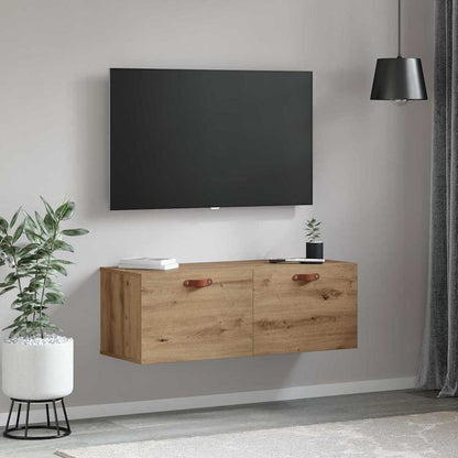 Nástěnná Skříň 100 X 36,5 X 35 Cm Kompozitní Dřevo