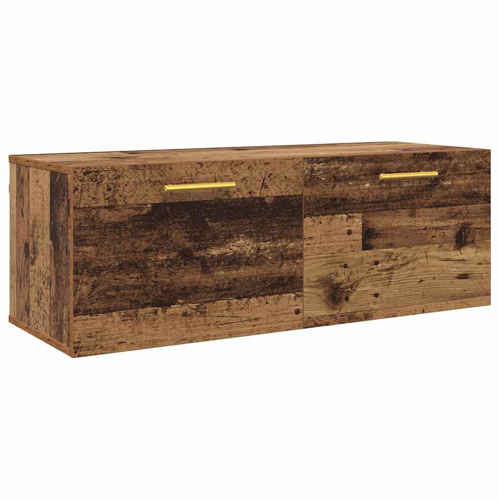 Nástěnná Skříňka 100 X 36.5 X 35 Cm Kompozitní Dřevo