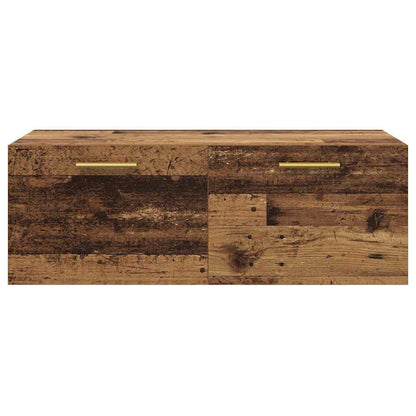 Nástěnná Skříňka 100 X 36.5 X 35 Cm Kompozitní Dřevo