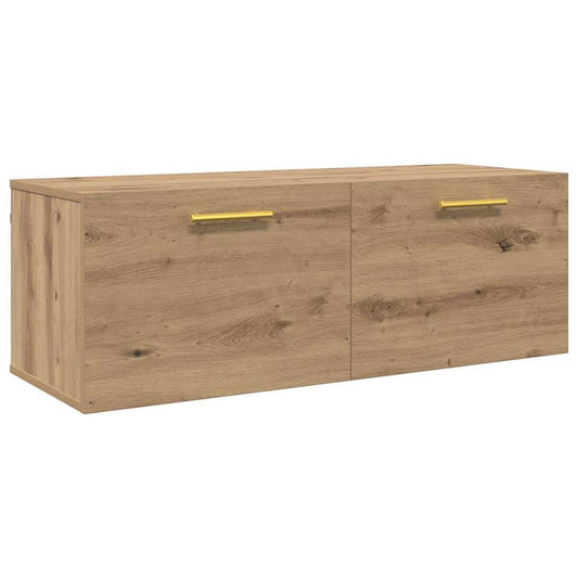 Nástěnná Skříňka 100 X 36.5 X 35 Cm Kompozitní Dřevo