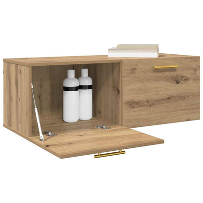 Nástěnná Skříňka 100 X 36.5 X 35 Cm Kompozitní Dřevo