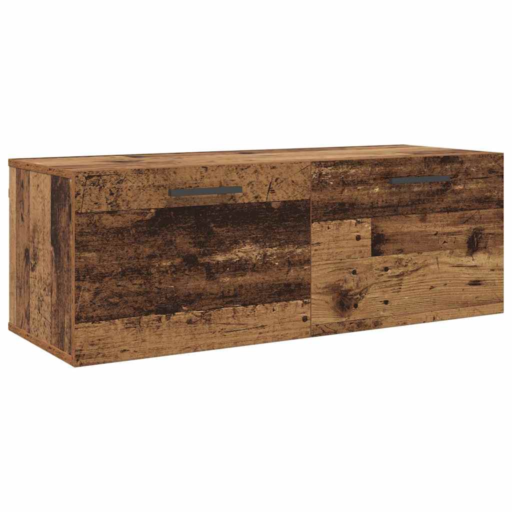 Nástěnná Skříňka 100 X 36.5 X 35 Cm Kompozitní Dřevo