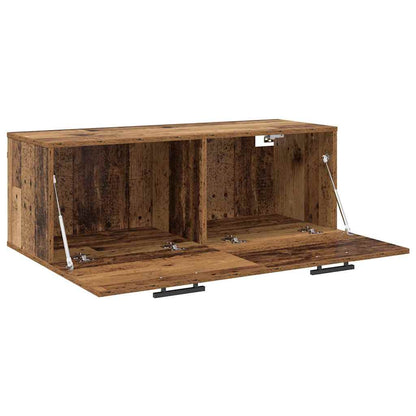 Nástěnná Skříňka 100 X 36.5 X 35 Cm Kompozitní Dřevo