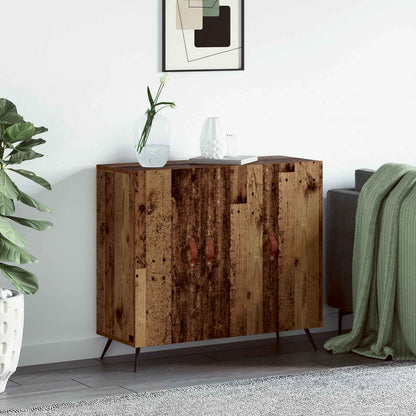 Servírovací Skříň Staré Dřevo 89,5 X 34 X 80 Cm