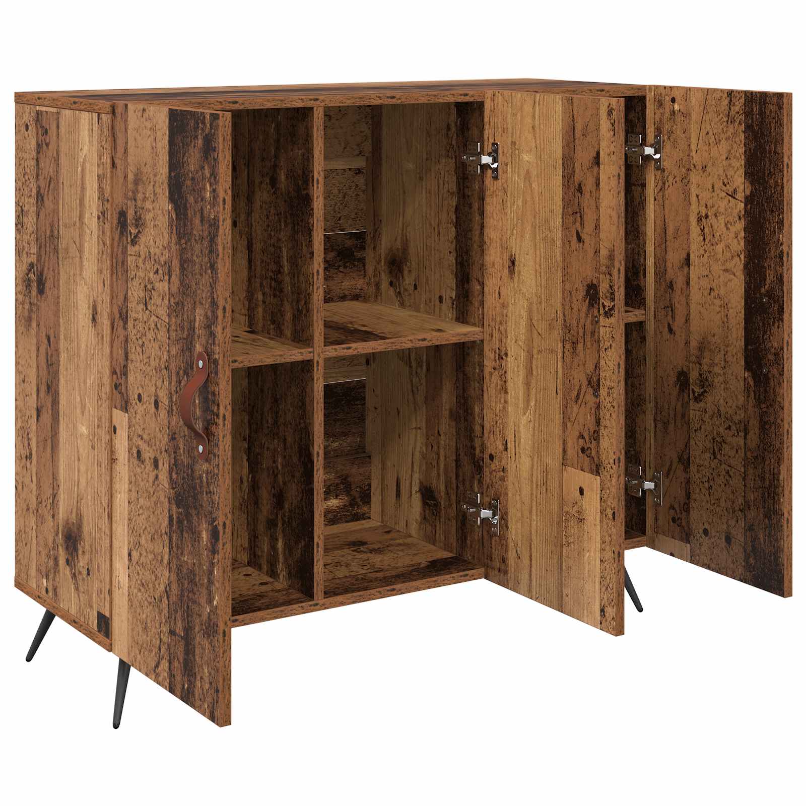 Servírovací Skříň Staré Dřevo 89,5 X 34 X 80 Cm