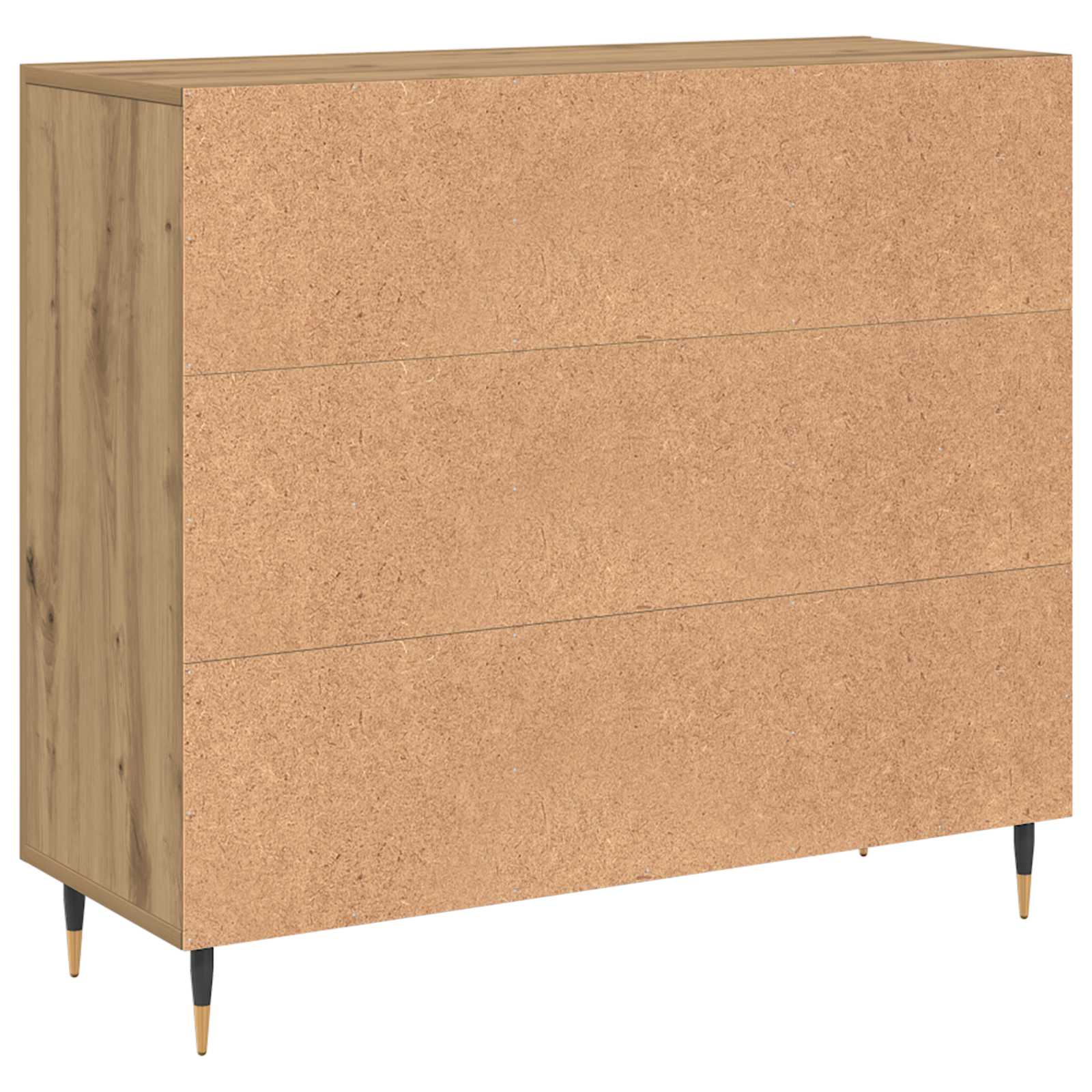 Servírovací Skříň Artisanový Dub 90 X 34 X 80 Cm