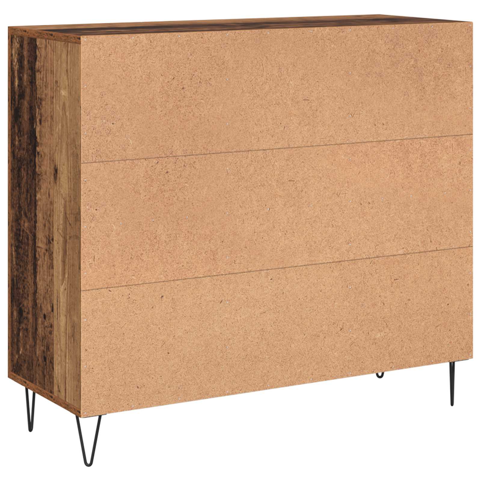 Servírovací Skříň Staré Dřevo 90 X 32,5 X 80 Cm