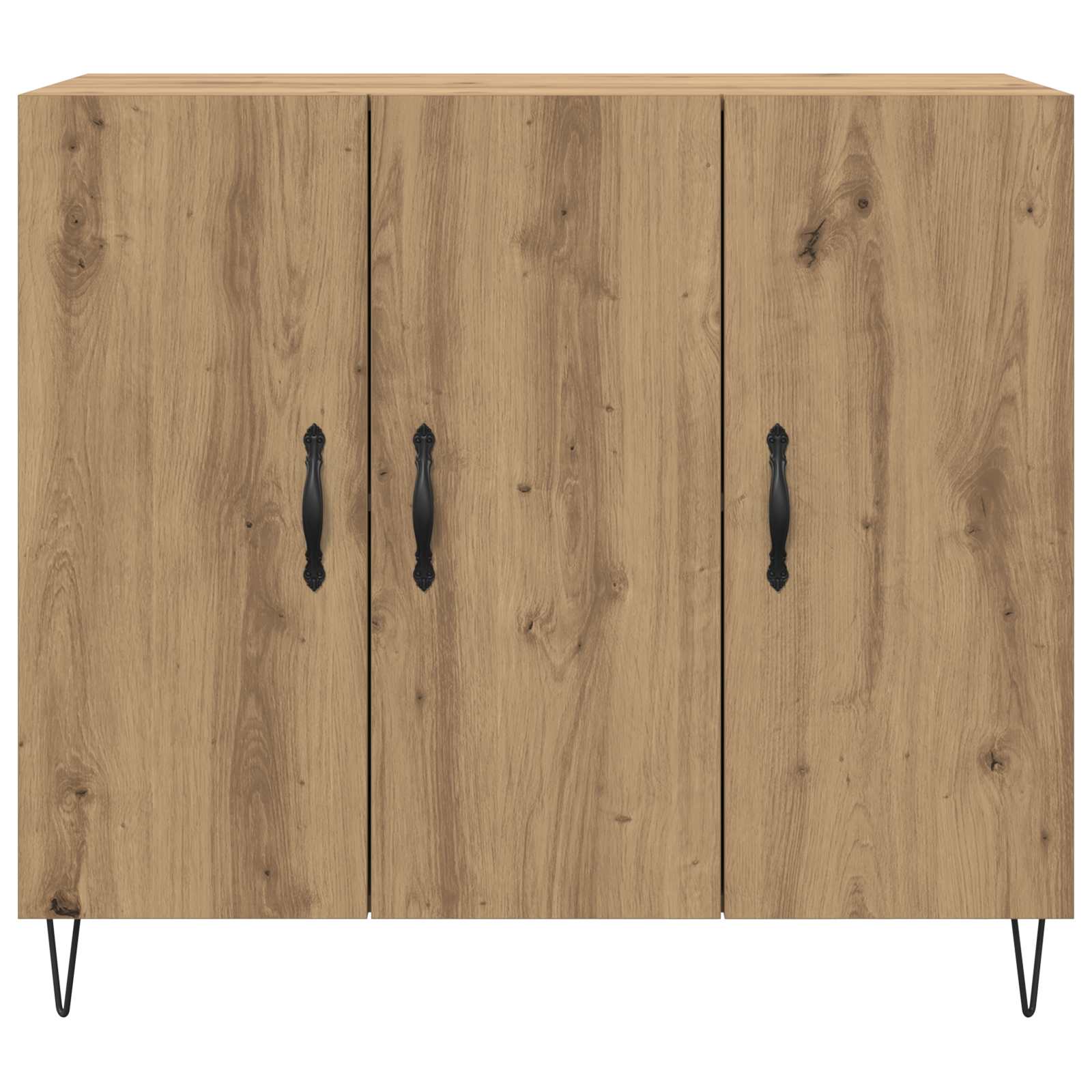 Servírovací Skříň Artisanový Dub 90 X 32,5 X 80 Cm