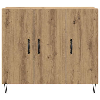 Servírovací Skříň Artisanový Dub 90 X 32,5 X 80 Cm