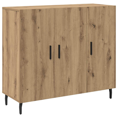 Servírovací Skříň Artisanový Dub 90 X 34 X 80 Cm