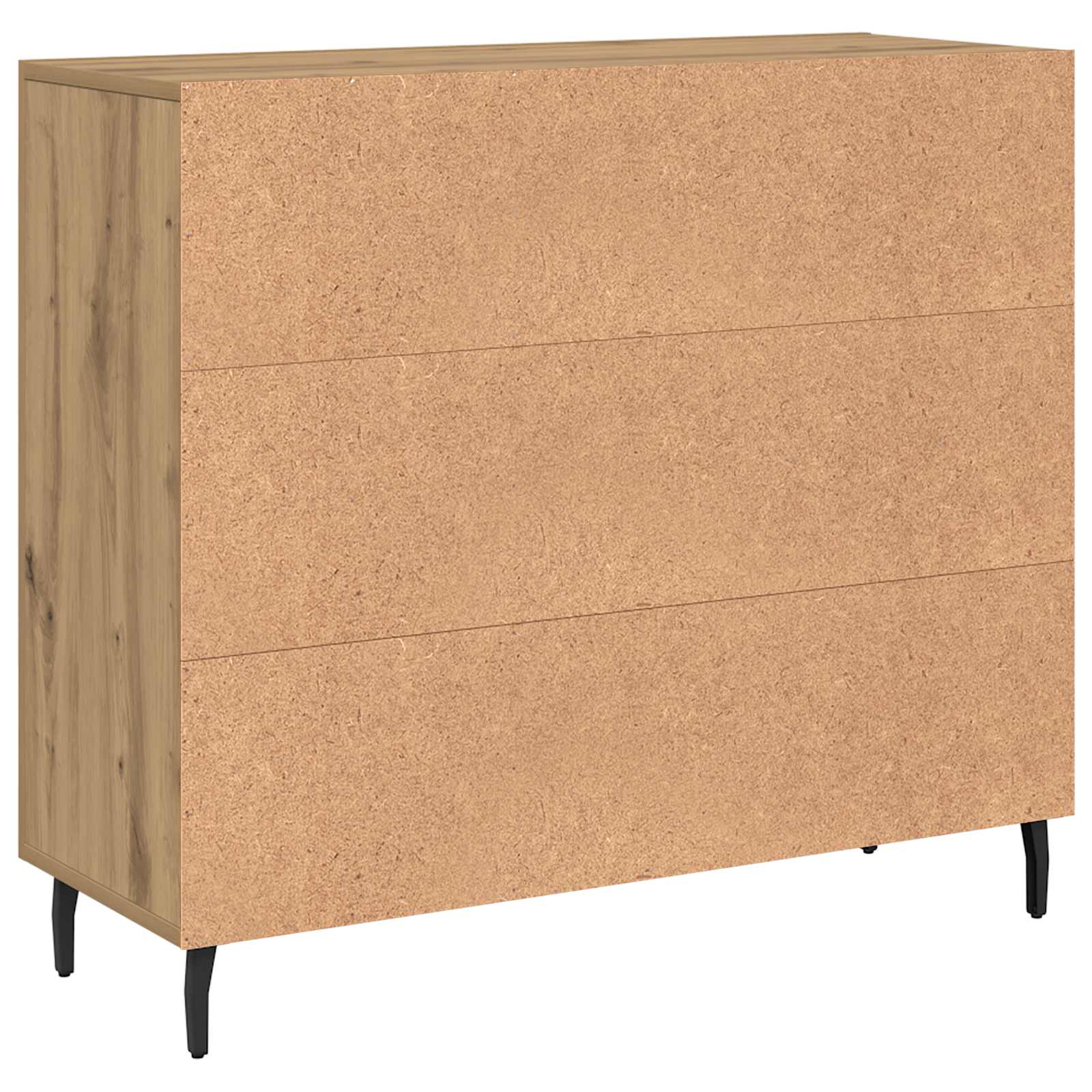 Servírovací Skříň Artisanový Dub 90 X 34 X 80 Cm