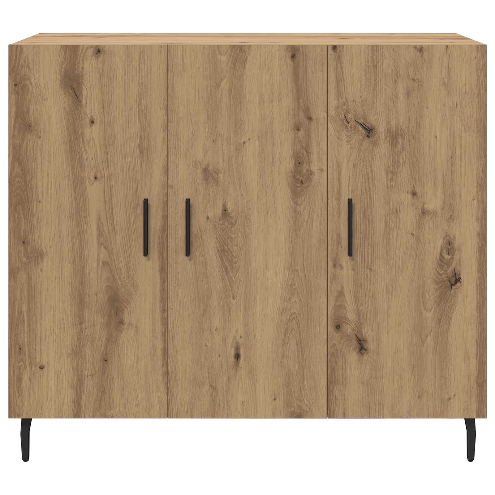 Servírovací Skříň Artisanový Dub 90 X 34 X 80 Cm