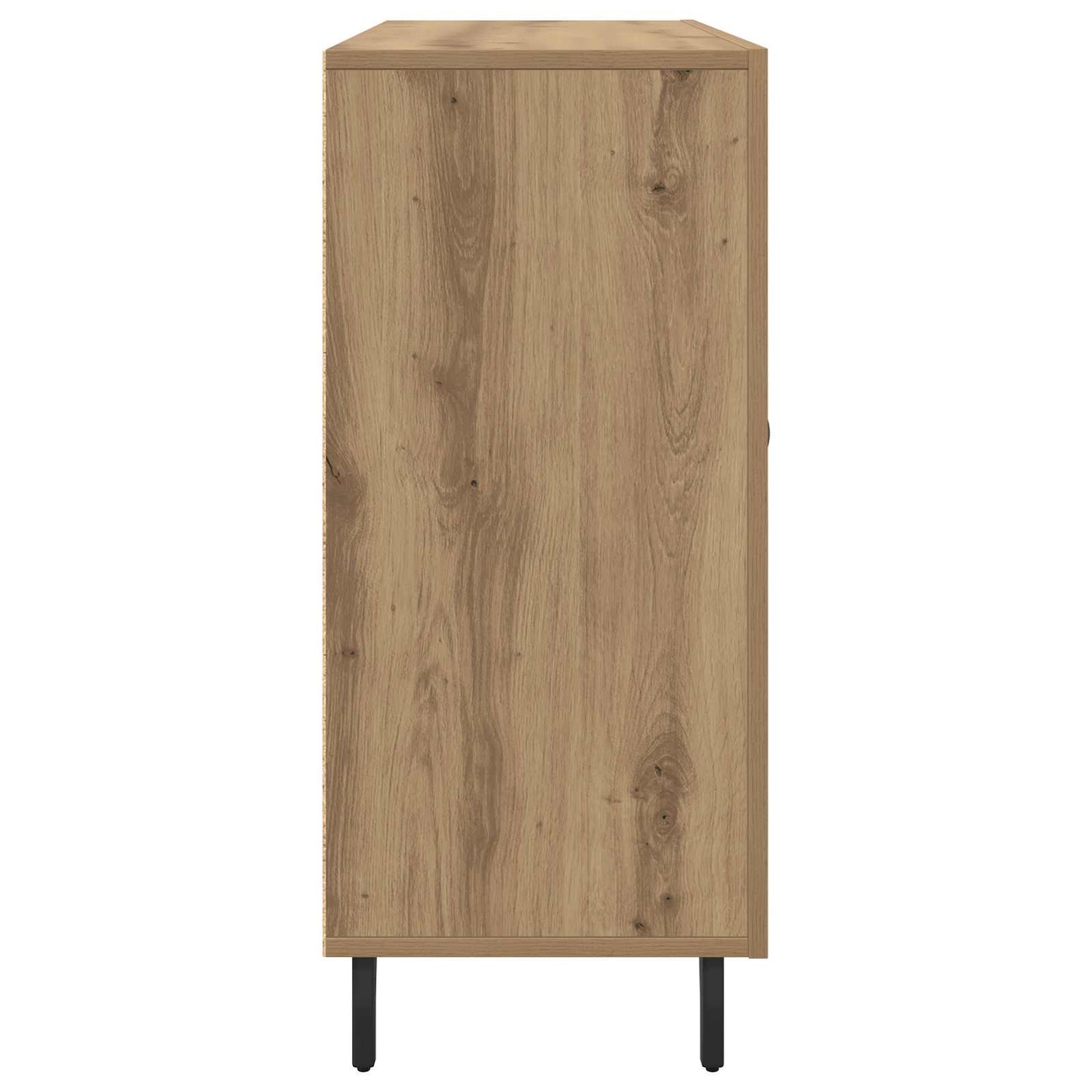 Servírovací Skříň Artisanový Dub 90 X 34 X 80 Cm