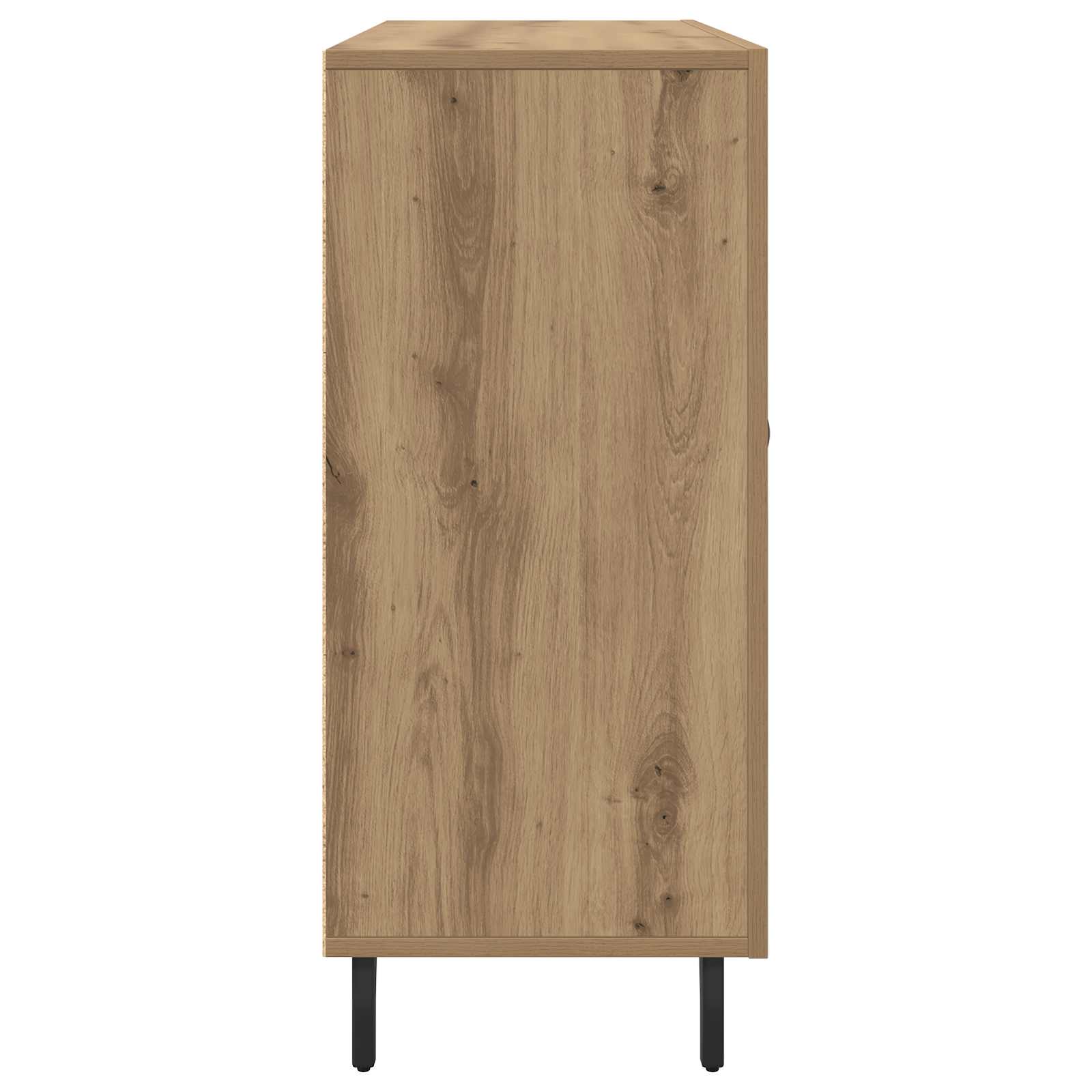 Servírovací Skříň Artisanový Dub 90 X 34 X 80 Cm