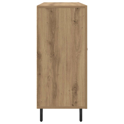 Servírovací Skříň Artisanový Dub 90 X 34 X 80 Cm