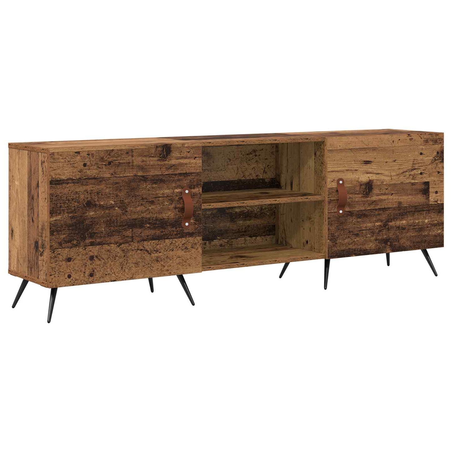 Televizní Skříň 150 X 30 X 50 Cm Staré Dřevo Kompozitní Dřevo