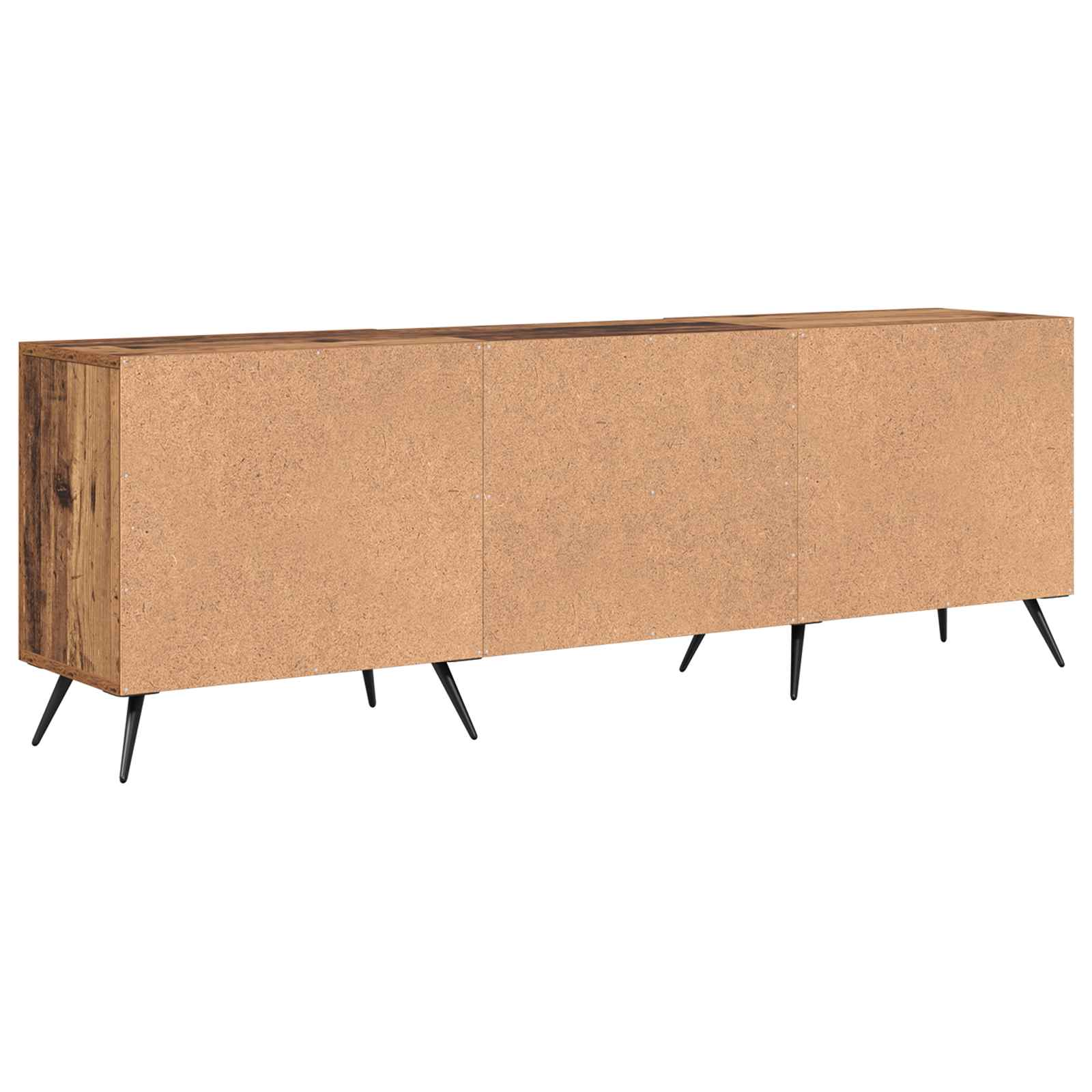 Televizní Skříň 150 X 30 X 50 Cm Staré Dřevo Kompozitní Dřevo