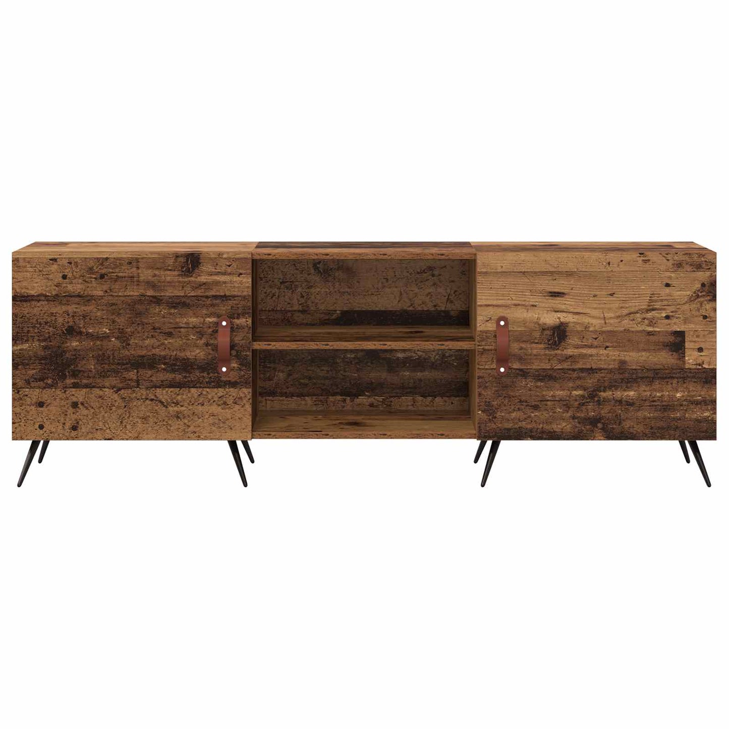 Televizní Skříň 150 X 30 X 50 Cm Staré Dřevo Kompozitní Dřevo