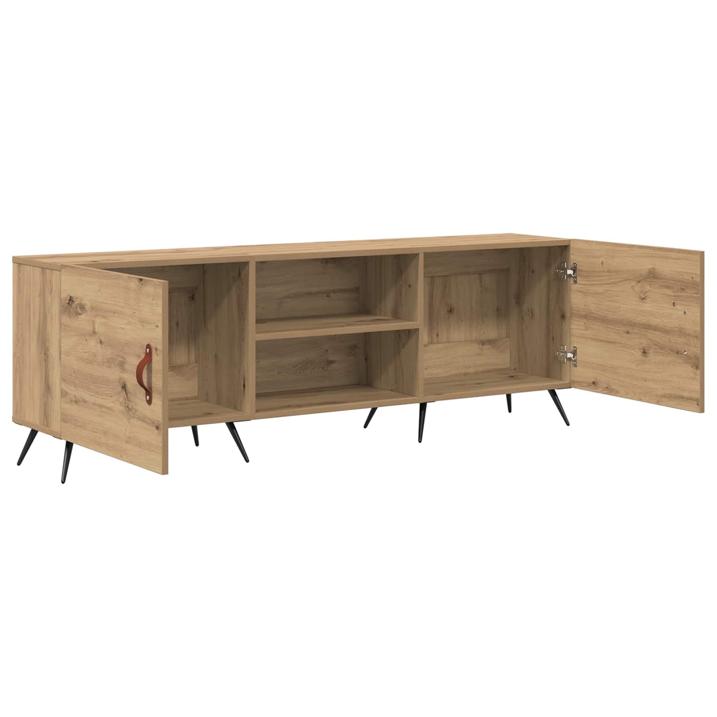 Televizní Skříň 150 X 30 X 50 Cm Dub Artisan Kompozitní Dřevo