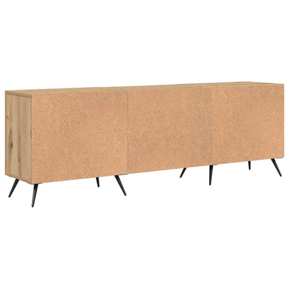 Televizní Skříň 150 X 30 X 50 Cm Dub Artisan Kompozitní Dřevo