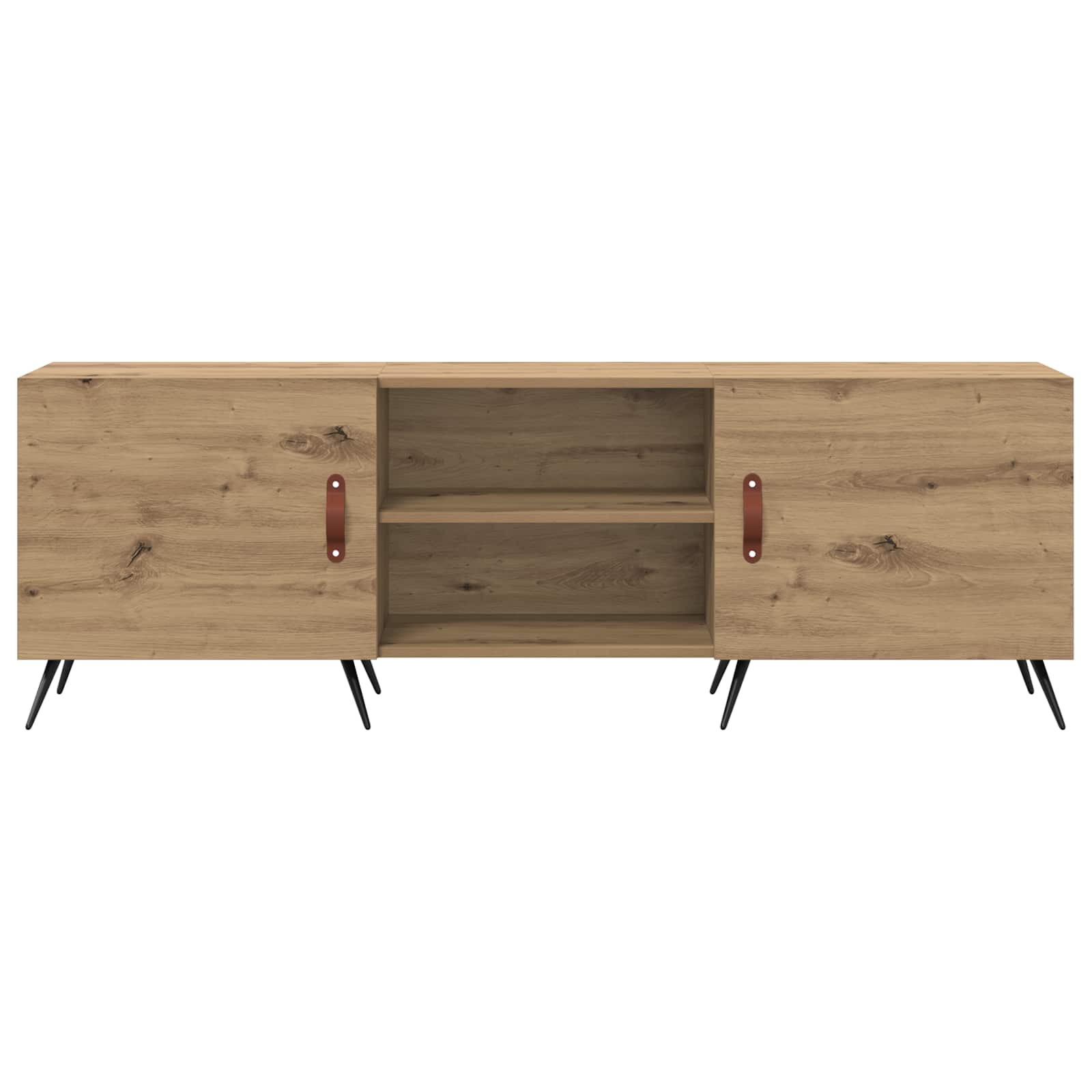 Televizní Skříň 150 X 30 X 50 Cm Dub Artisan Kompozitní Dřevo