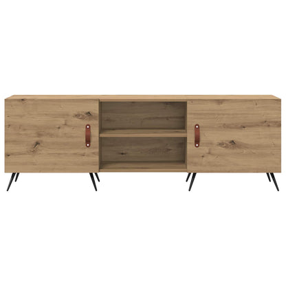 Televizní Skříň 150 X 30 X 50 Cm Dub Artisan Kompozitní Dřevo