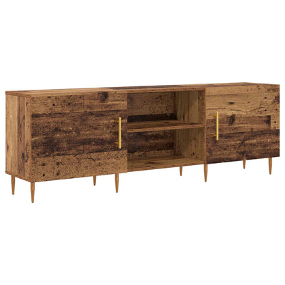 Televizní Skříň 150 X 30 X 50 Cm Staré Dřevo Kompozitní Dřevo